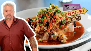 Guy Tries a Marine-Turned-Chef’s Spot in AZ Strip Mall | Diners, Drive-Ins and Dives | Food Network