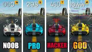 NOOB vs PRO vs HACKER vs GOD |🤯| Extreme Car Driving Simulator