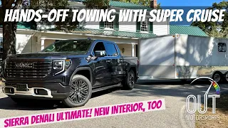 The 2022 GMC Sierra Denali Ultimate Lets You TOW with Super Cruise!