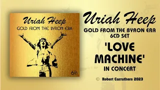 Uriah Heep 'Love Machine in concert' brilliant performance with David Byron and Gary Thain 1974