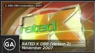 ABS-CBN - Rated K OBB (Version 2) [November 2007]