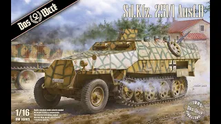 Quick look at the New Das Werk 1/16 Sd.Kfz. 251 /1 D   ( 100% New Molds)