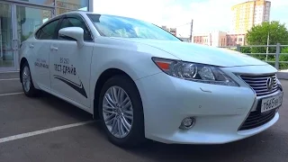 2015 Lexus ES250. Обзор (интерьер, экстерьер, двигатель).