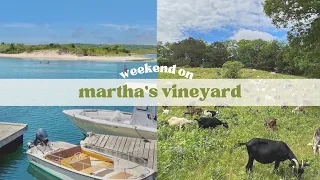 VLOG: Weekend on Martha's Vineyard | What to Do, Where to Go and Eat! + drone footage