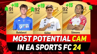 EA FC 24 WONDERKIDS👶✸ BEST YOUNG CAM IN CAREER MODE! ft. ARDA GÜLER, XAVI SIMONS, BALDANZI...etc