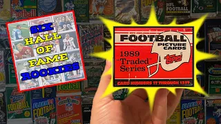 Breaking Wax | Ep.  015 - Football History: Breaking a Set of 1989 Topps Traded Football Cards