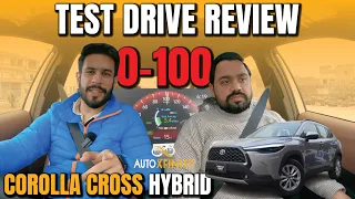 Toyota Corolla Cross Hybrid 2024 | Test Drive Review | 0-100 Speed Test | AutoXfinity