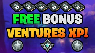 How to get BONUS XP in Ventures - Fortnite: Save the World