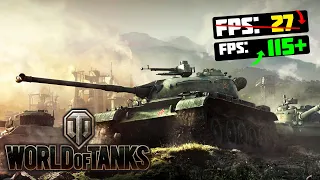 🎮World of Tanks: INCREASE FPS and OPTIMIZATION / GRAPHICS SETTINGS IN WOT