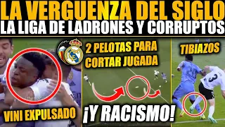 VINICIUS ES AGREDIDO, EXPULSADO E INSULTADO ¡AHORA SÍ ENTENDERÁS EL ODIO QUE LE TIENEN EN ESTA LIGA!