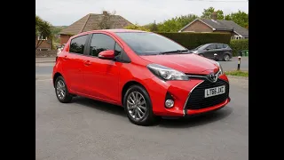 2016 Toyota Yaris 1.0 VVT-i Icon Virtual Tour / Walkaround / Review