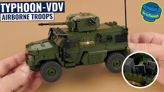 Typhoon VDV Airborne Troops - MRAP-Type  - Sluban B1179 (Speed Build Review)