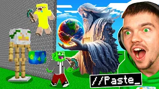 OSZUKUJĘ LOLO w KONKURSIE BUDOWANIA "BÓG" w Minecraft!