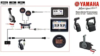Разные приборы и машинки подключаем к мотору Ямаха, на примере F150/175/200.