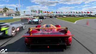 Gran Turismo 7 | Ferrari Vision GT Gr.1 [Detuned] - 10 Laps Multiclass Daytona Road Course [4KPS5]