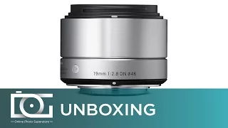 UNBOXING REVIEW | SIGMA 19mm F2.8 DN Prime Lens for Micro Four Thirds Cameras | Silver