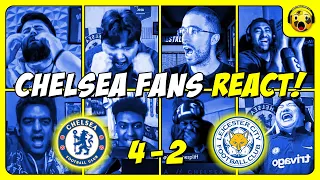 Chelsea Fans Reactions to CHELSEA 4-2 LEICESTER CITY | FA CUP QUARTER FINAL