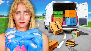 I Bought 100 Lost Packages to Make Slime!