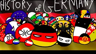 history of #germany in countryball