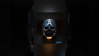 Captain America Helmet Bluetooth Speaker 1/1 (Killerbody)