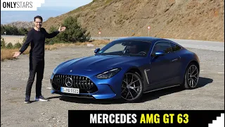 2024 Mercedes-AMG GT 63 - a V8 Alternative to the Porsche 911 with More Seats ?!