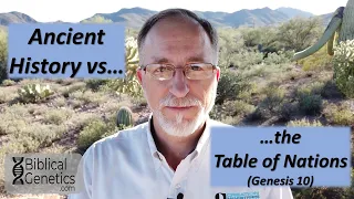 Ancient History vs The Table of Nations (Genesis 10)