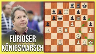 Der legendärste Königsmarsch der Schachgeschichte || Nigel Short vs. Jan Timman || Tilburg 1991