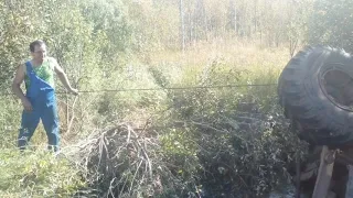 Утопил зил 157 off road 69 , Селигер , Осташков, вездеход утопил в болоте