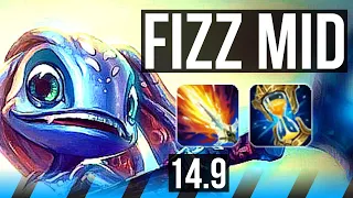 FIZZ vs TWISTED FATE (MID) | 13/0/2, Rank 3 Fizz, Legendary, 600+ games | NA Grandmaster | 14.9