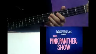 PINK PANTHER - Doug Goodwin -  From Head To Toes (Full Theme) - BASS COVER