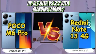 POCO M6 Pro vs Redmi Note 13 4G