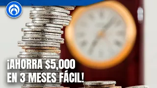 Ahorra 5 mil pesos en 3 meses fácil y sin que lo sientas #PasoAPaso