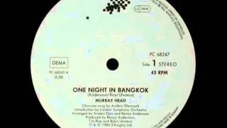 Murray Head   One Night In Bangkok Extended Mix wmv