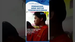 Pengakuan Anggota Geng Motor yang Tewaskan Korban di Cimahi: Pilih Target Acak, Bubarkan Saja