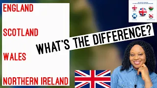 How The UK Is Divided! The Difference Between England, Scotland, Northern Ireland And Wales.