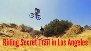 Hitting Secret Trail in Los Angeles (Craziest trail I have ever ridden) Sony vs Rylo Aug 11, 2018