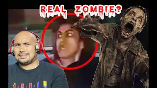 10 Mysterious Zombies Caught on Tape - REACTION
