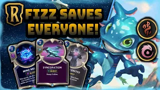Fizz Saves Everyone! | Fizz, Syncopation & Stand United Deck | Patch 2.10 | Legends of Runeterra