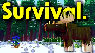 Can I Survive Minecraft's Extreme Winter Mod?