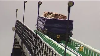 Riders Stuck On Kennywood Roller Coaster