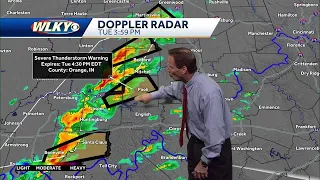 Severe alert: Tornado watch issued as second round of storms move in