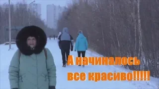 Прогулка по комсомольскому озеру, и я 🐵 под первый лед!!!!!😂😂😂