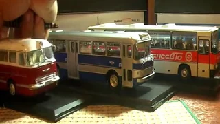 Автобусы Икарус- 55.14, 556, 250.58 от Classic Bus и СОВы 1:43