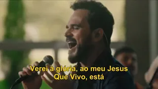 playback com letra Porque Ele Vive ( Luciano Camargo)