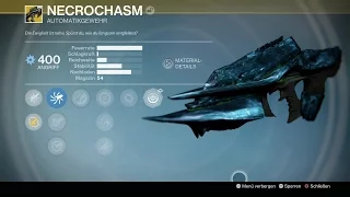 Destiny [RoI] #0192 Necrochasm Komplette Quest "Siehe Beschreibung" [HD][PS4]