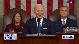 The State of the Union 2023 Speech, but Only the Clapping