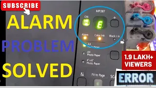 CANON PIXMA MP287 Ink Tank problem 🔥 How to Hard Reset Canon Printer Error - Printer Reset