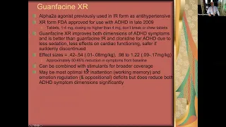 ADHD Medications -  Part IV -  Alpha2 Drugs (e.g.Guanfacine)
