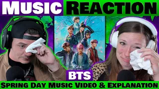 BTS - Spring Day Music Video & Explanation REACTION | Deep Emotions & Tears @HYBELABELS