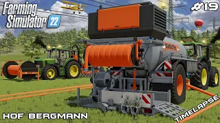 Spreading SLURRY using PUMP and HOSE SYSTEM | Hof Bergmann | Farming Simulator 22 | Episode 19